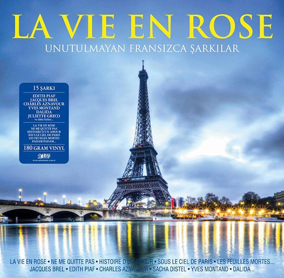 La Vie En Rose  Unutulmaz Fransızca Şarkılar Plak LP