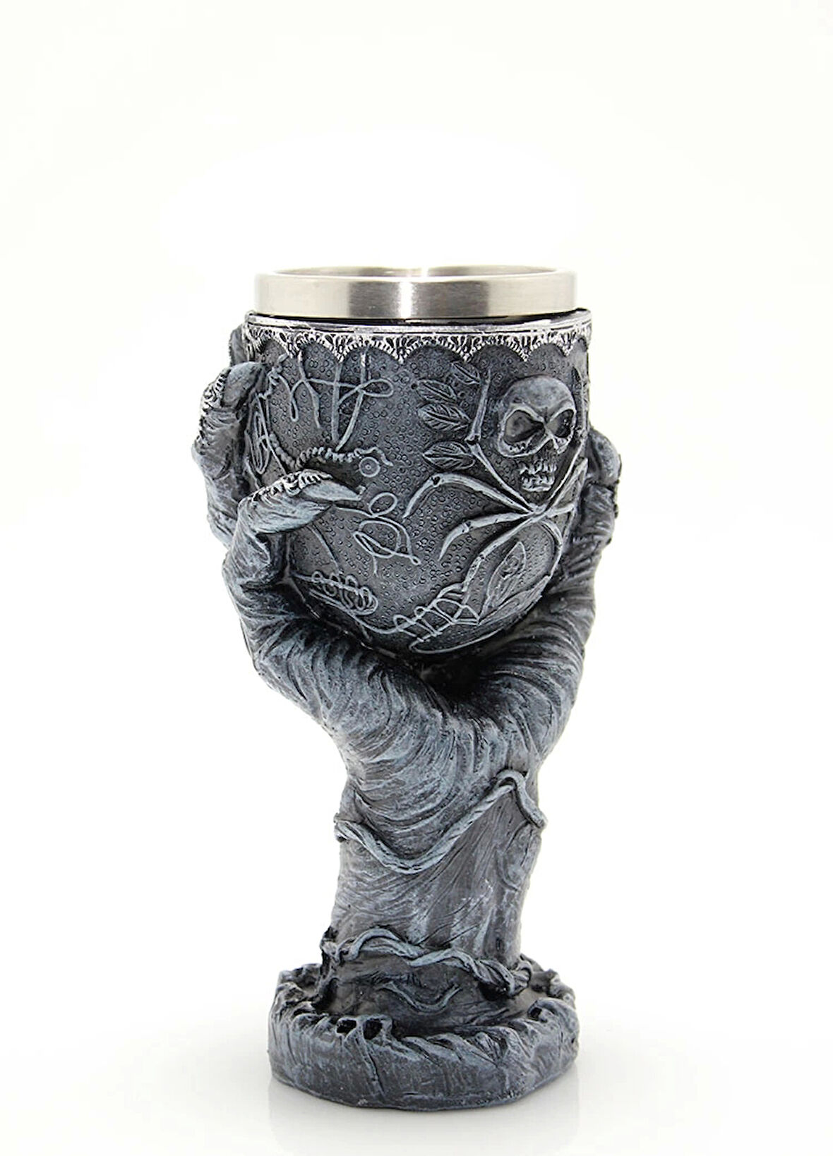 Paslanmaz Çelik El Tasarımı Kadeh Bardak Model 1