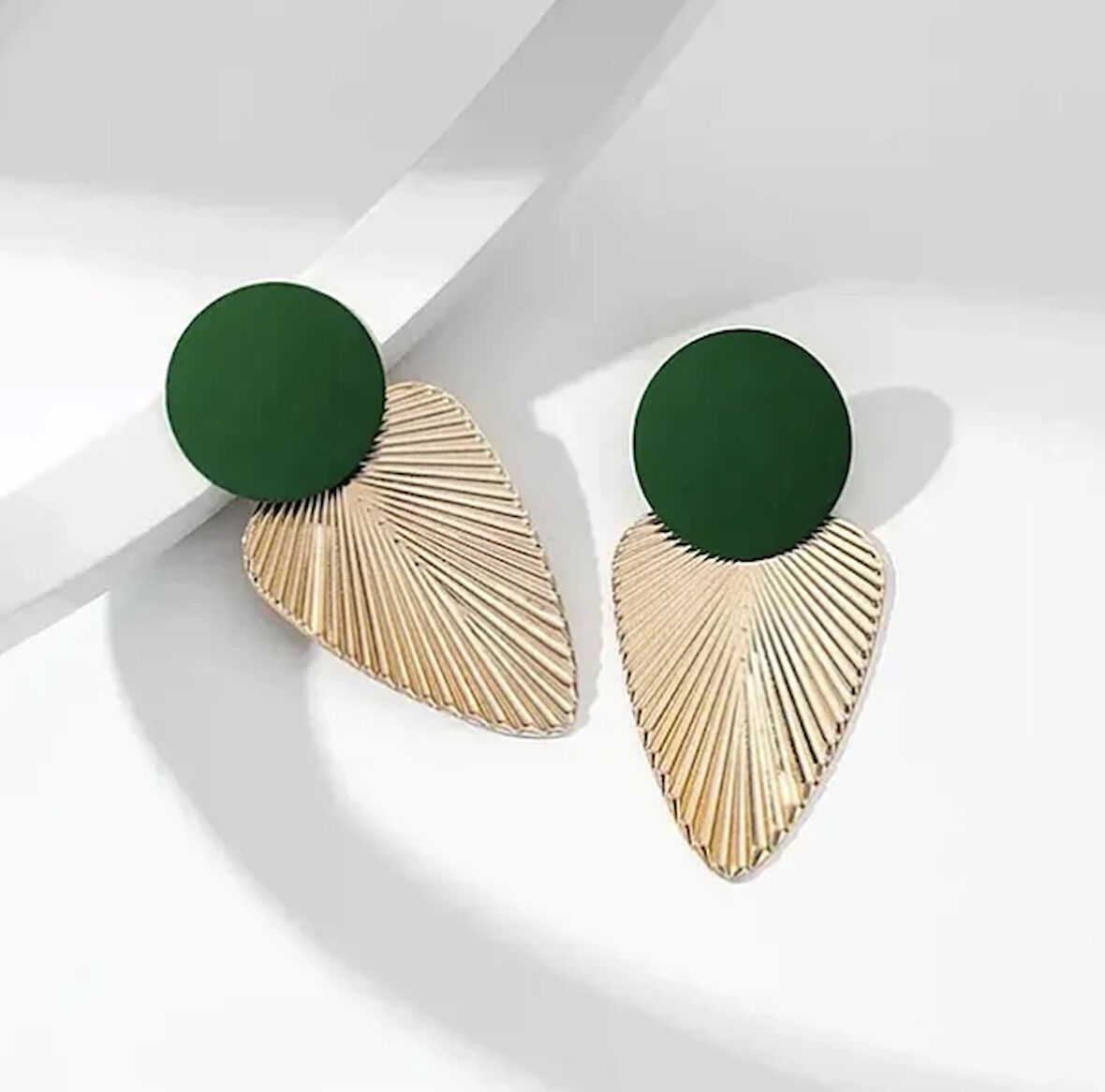 Vintage V Model Küpe