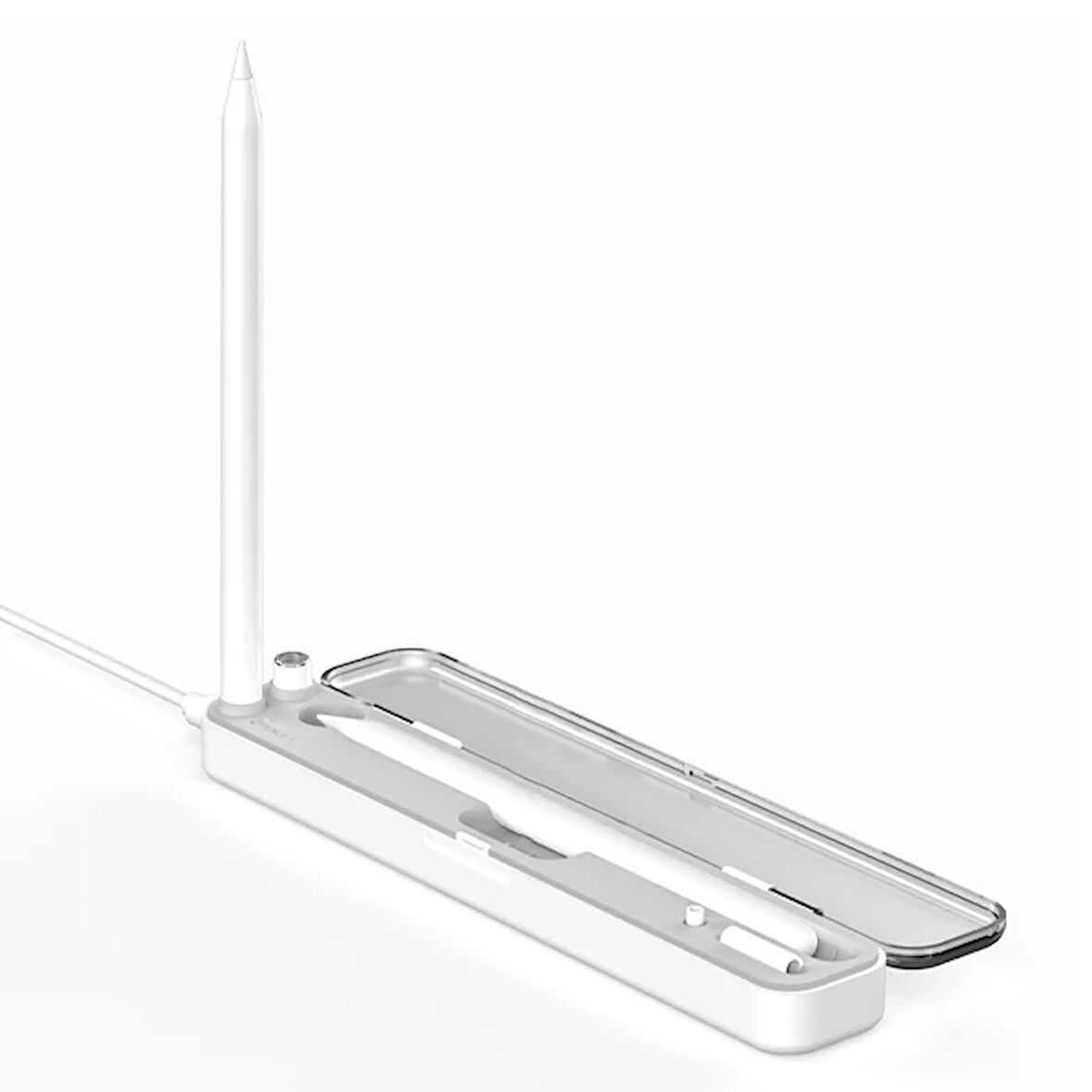 ALLY Apple Pencil İçin Taşınabilir Şarjlı Kalem Kutusu-(5775)