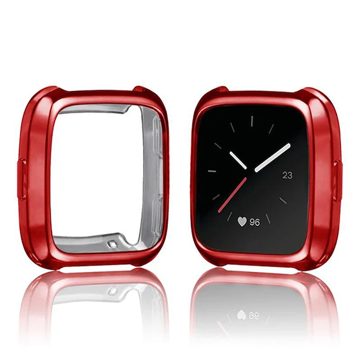 Fitbit Versa Ultra İnce Yumuşak Tpu Silikon Kılıf-(5775)