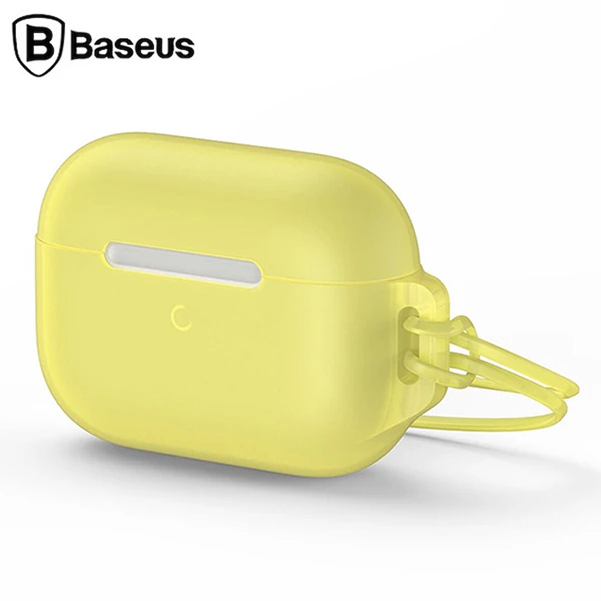 Baseus Let&#039;&#039;s go Jelly Lanyard AirPods Pro Silica Gel Koruma Kılıfı-(57