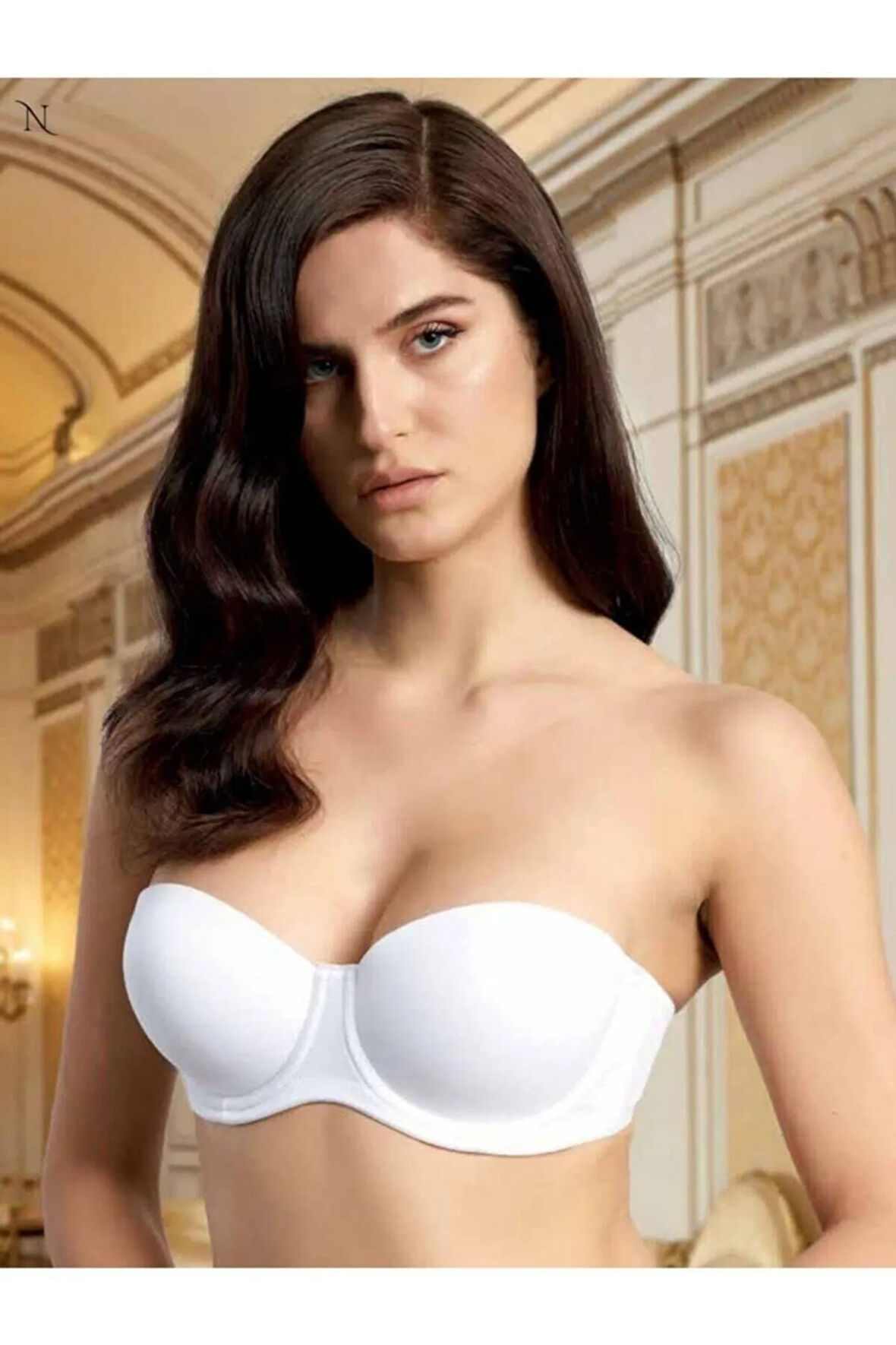 Kadın  Tek Straplez Push-up Sütyen 195