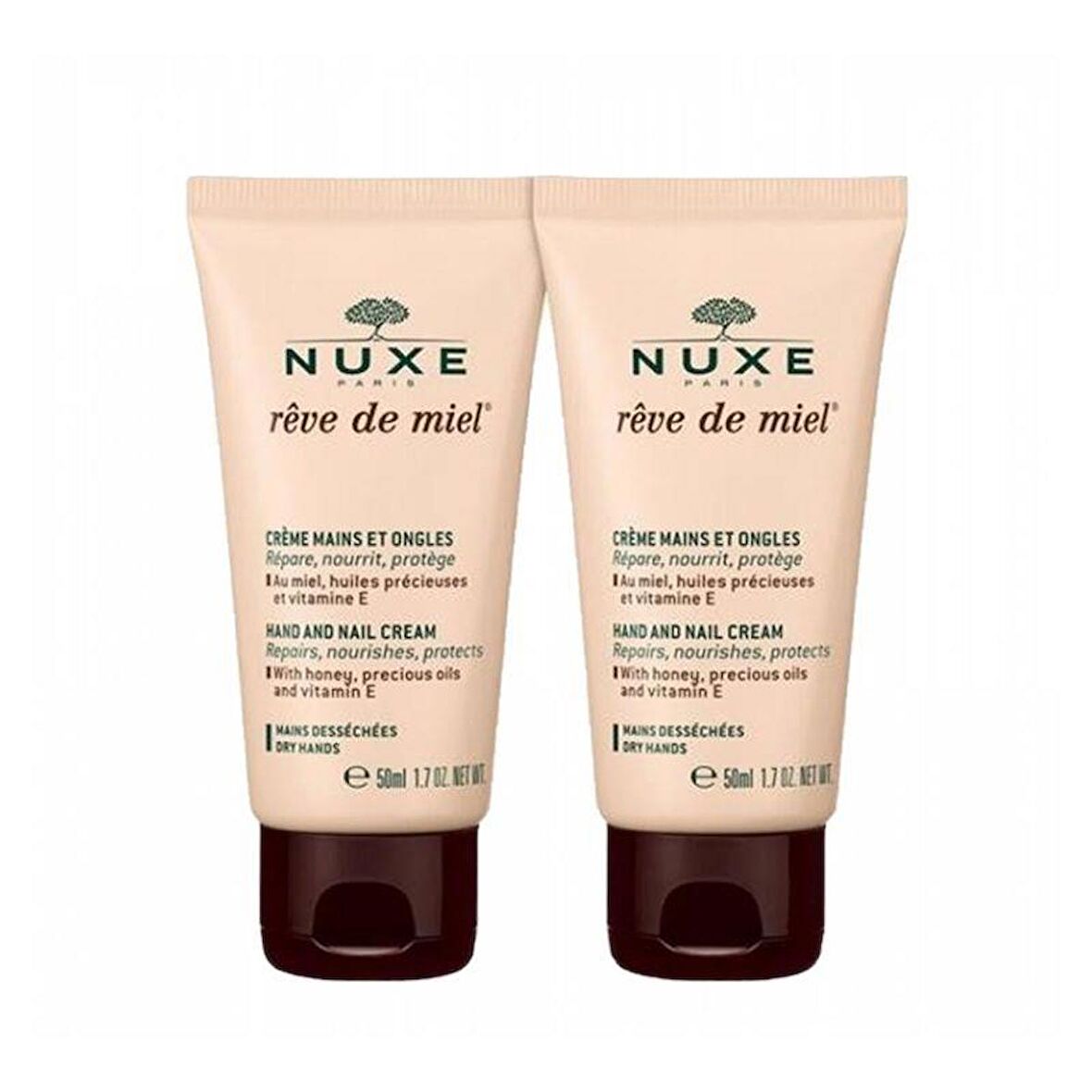 Nuxe Reve De Miel Creme Mains Et Ongles 2x50ml