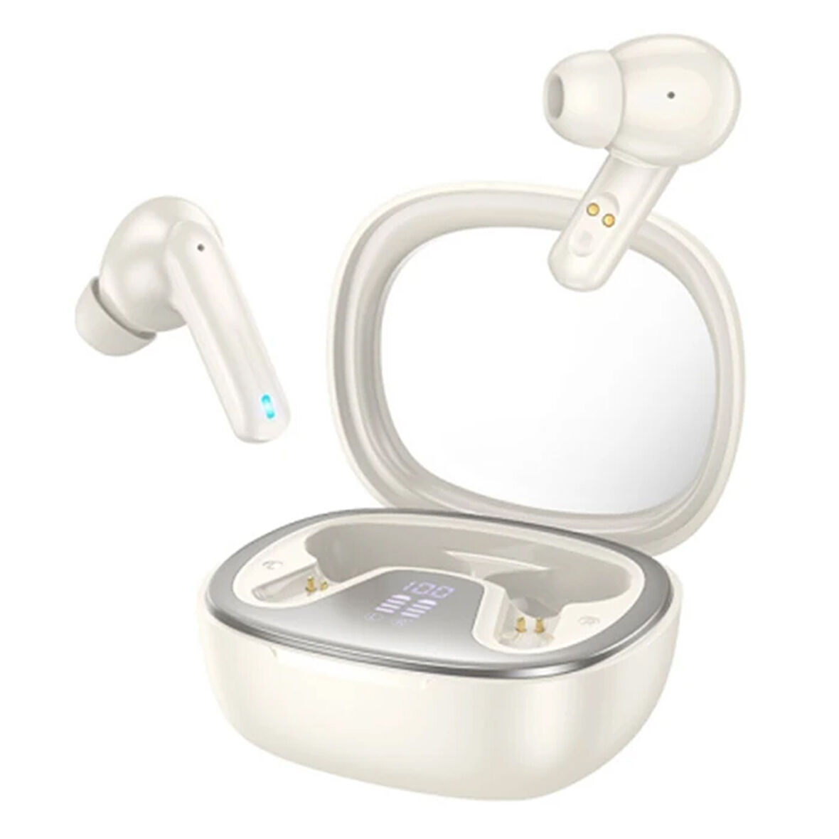 HOCO EQ6 Göstergeli TWS Bluetooth 5.3 Kablosuz Stereo Kulakiçi Kulaklık-(5775)