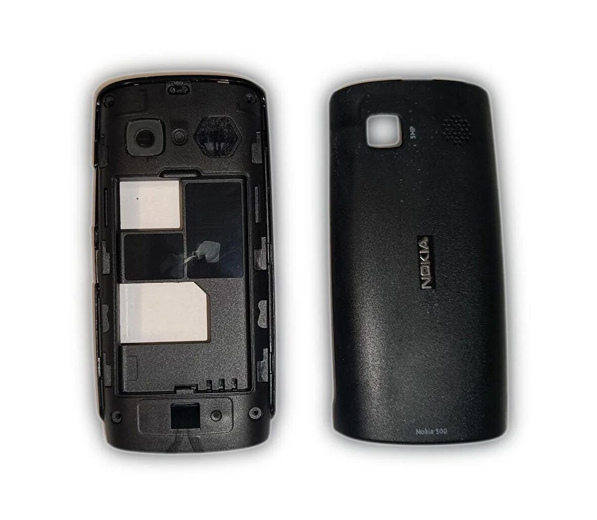 Nokia N500 Kasa Kapak Nokia N500 Siyah Renk Orta Kasa Ön Kapak Arka Kapak Tuş Takımı