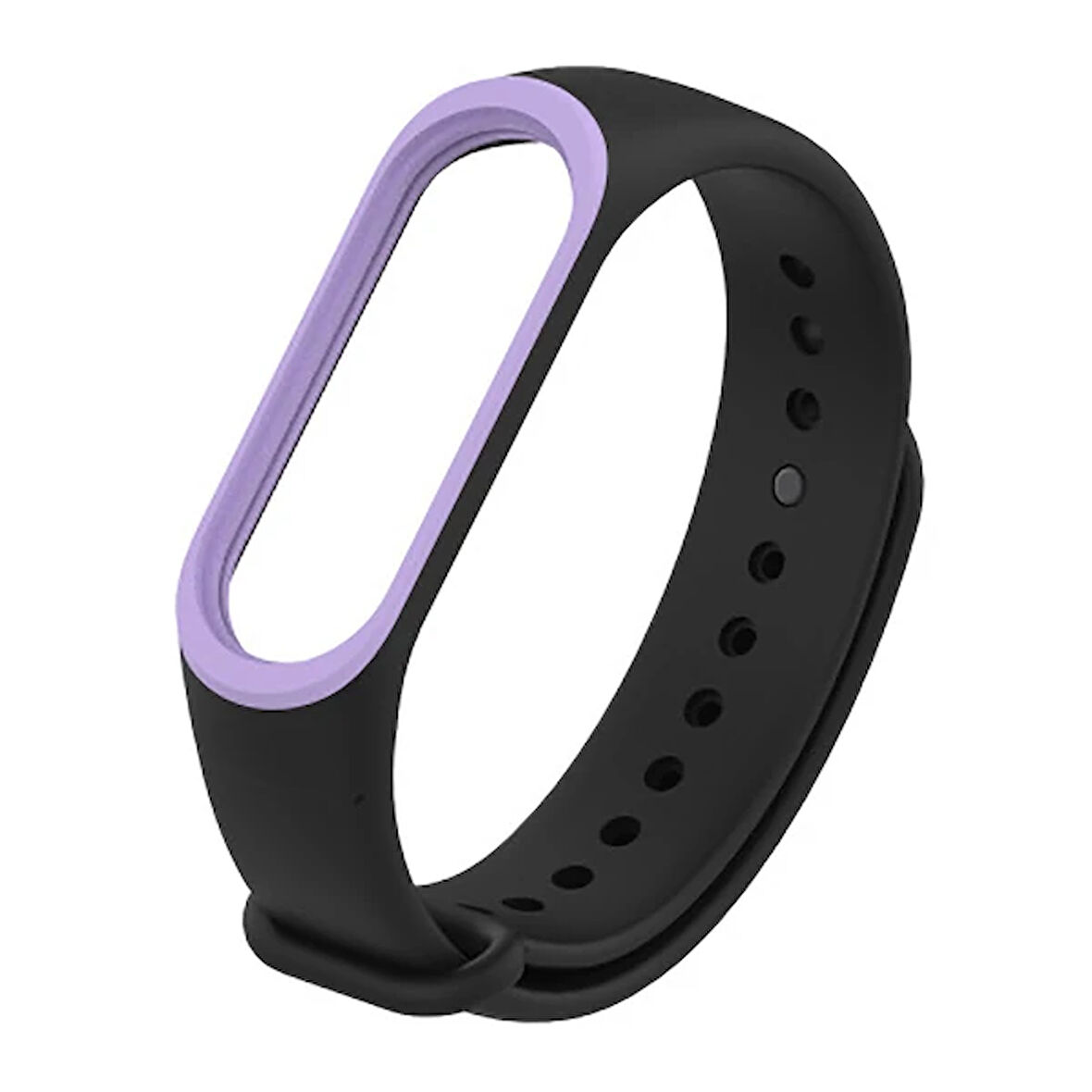 Mijobs Xiaomi Uyumlu Mi Band 3 Mi Band 4 Çift Renk Silikon Kayış Kordon-(5775)