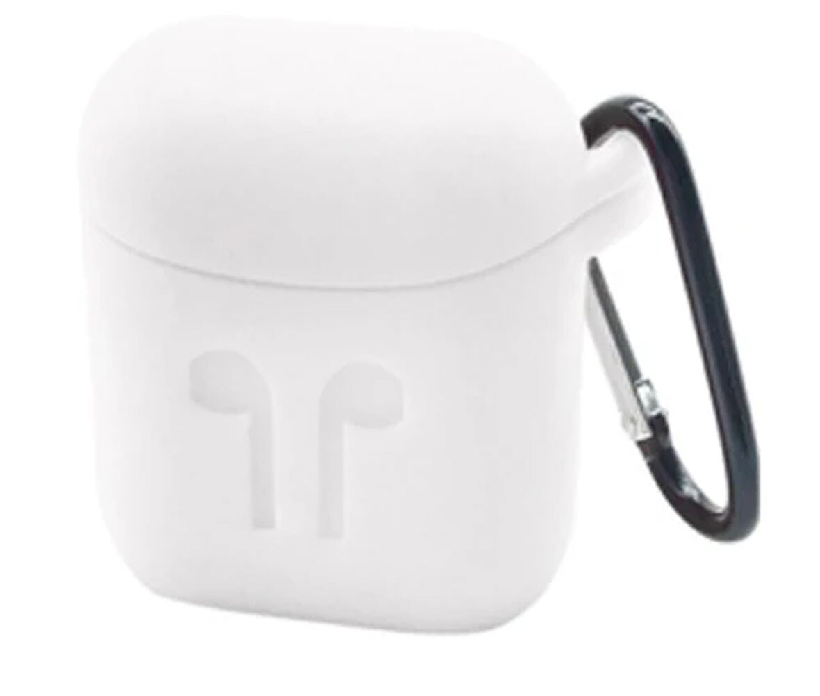 Ally Apple Uyumlu Airpods İçin Silikon Kılıf Anahtarlıklı-(5775)