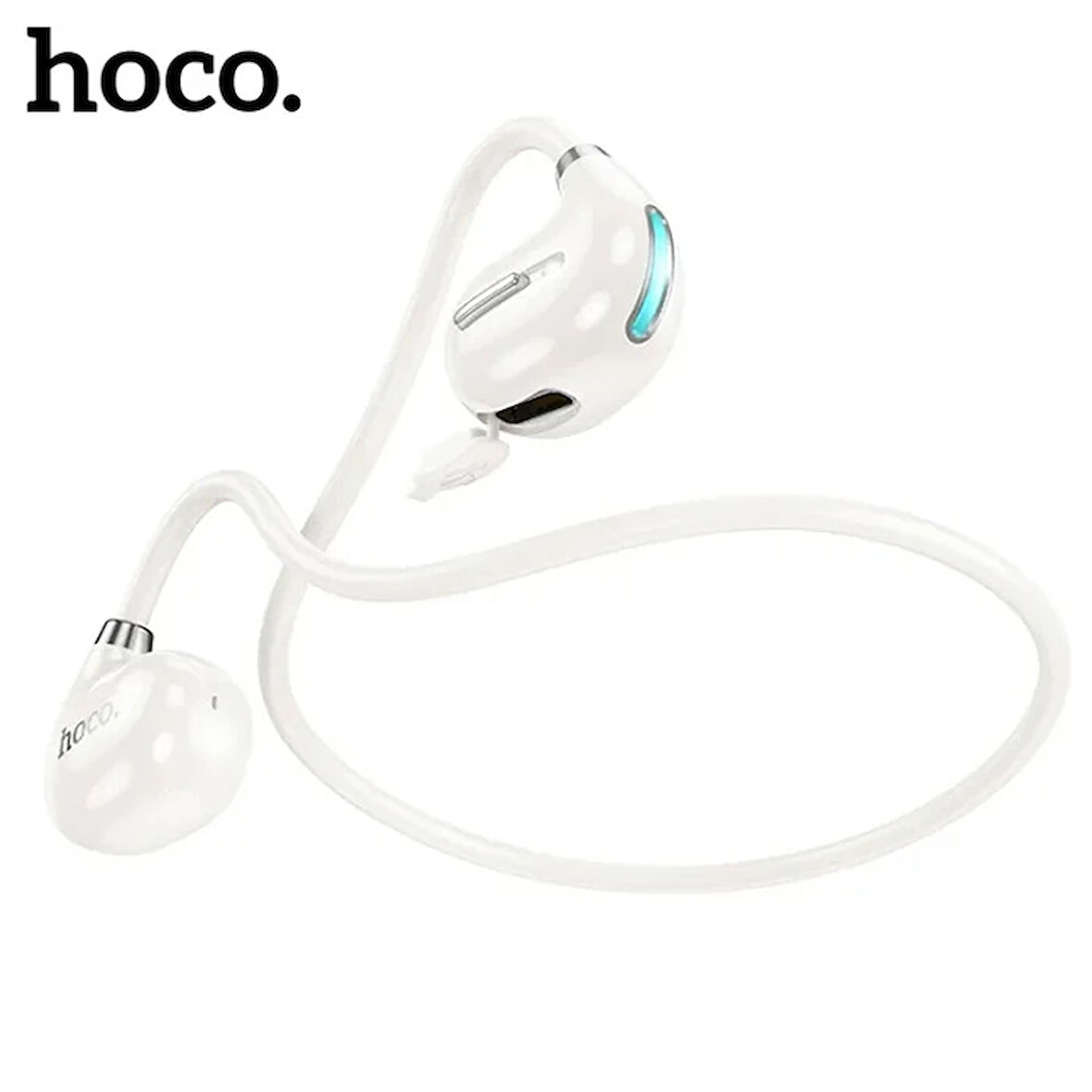 HOCO ES68 Boyun Bantlı Spor Bletooth 5.3 Kulakiçi Kablosuz Kulaklık-(5775)