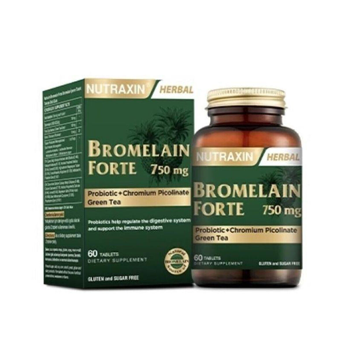 Nutraxin Bromelain Forte 60 Tablet