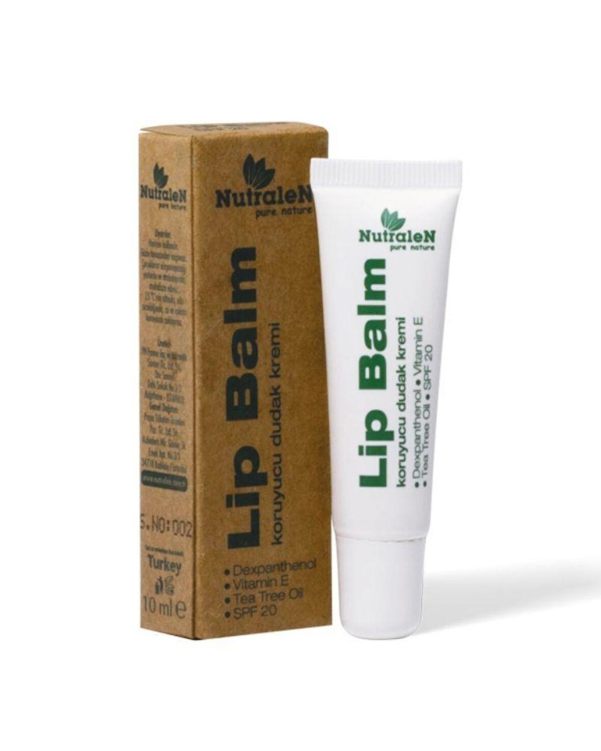 Nutralen Lip Balm Koruyucu Dudak Kremi 10 Ml