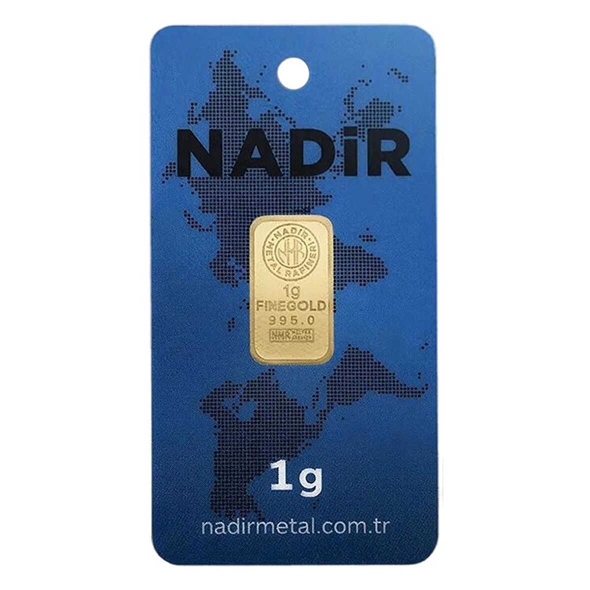 1 gr 24 Ayar NadirGold Gram Altın (Dikdörtgen)