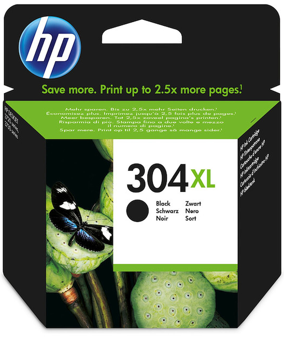 HP N9K08AE Black Mürekkep Kartuş (304XL)