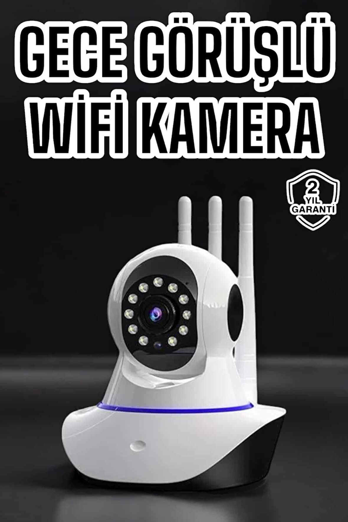 Ev Kamerası Wifi Kamerası Video Kayıt Çift Yönlü Hareket Sensörü Bebek