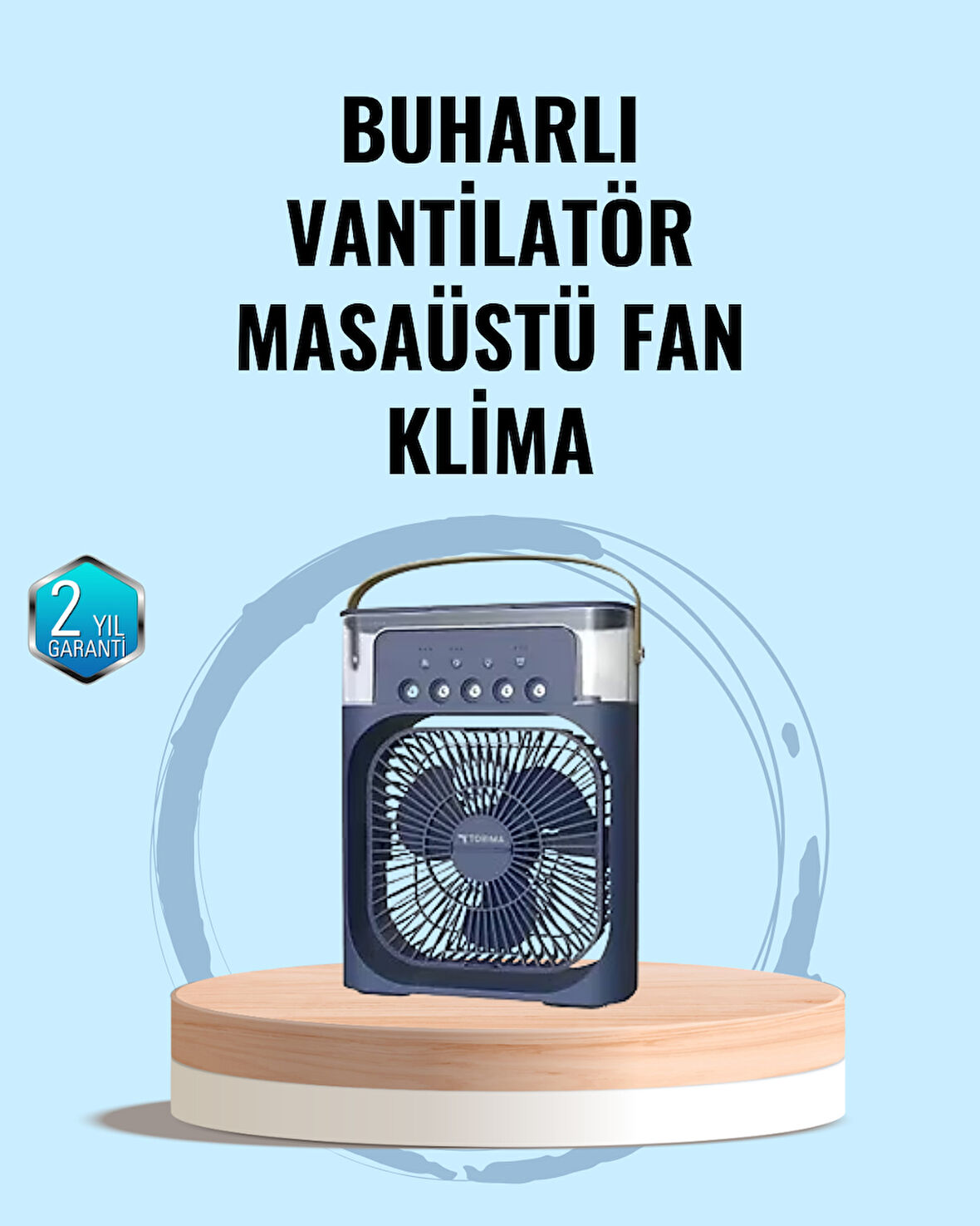 Tüm Gün Kullanıma Uygun Enerji Tasarruflu Fan