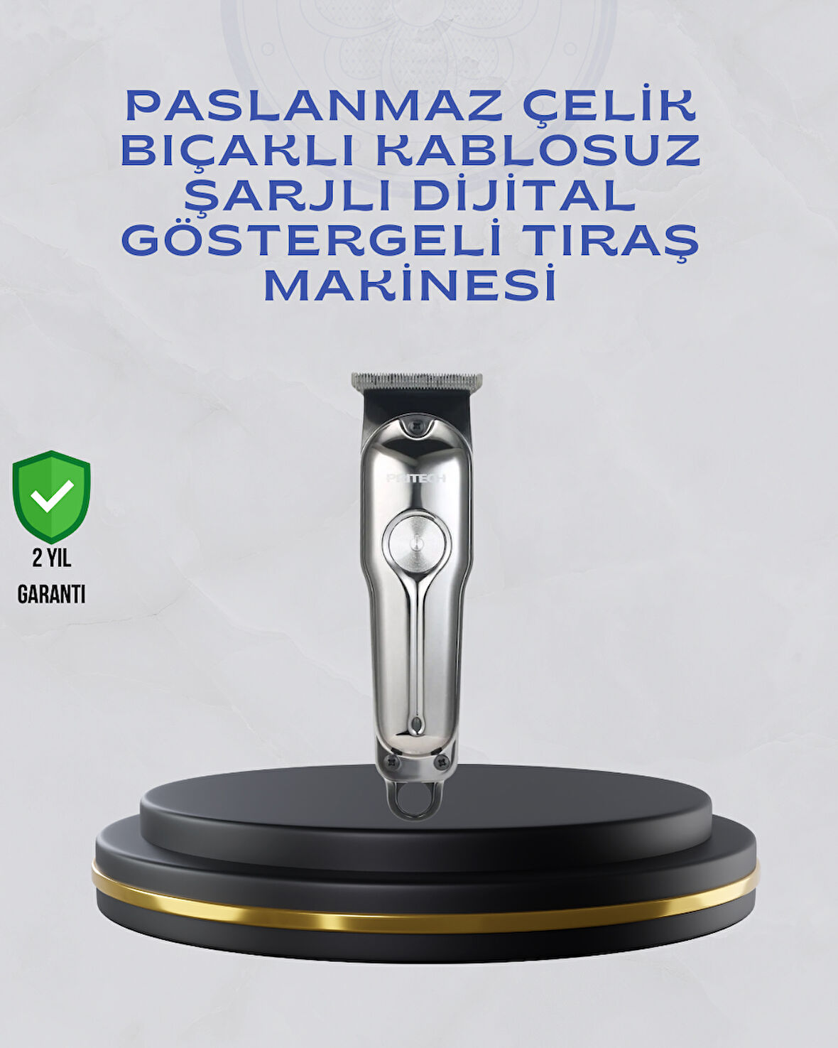 Profesyonel Erkek Saç Kesme Makinesi – Dayanıklı ve Yüksek Performanslı