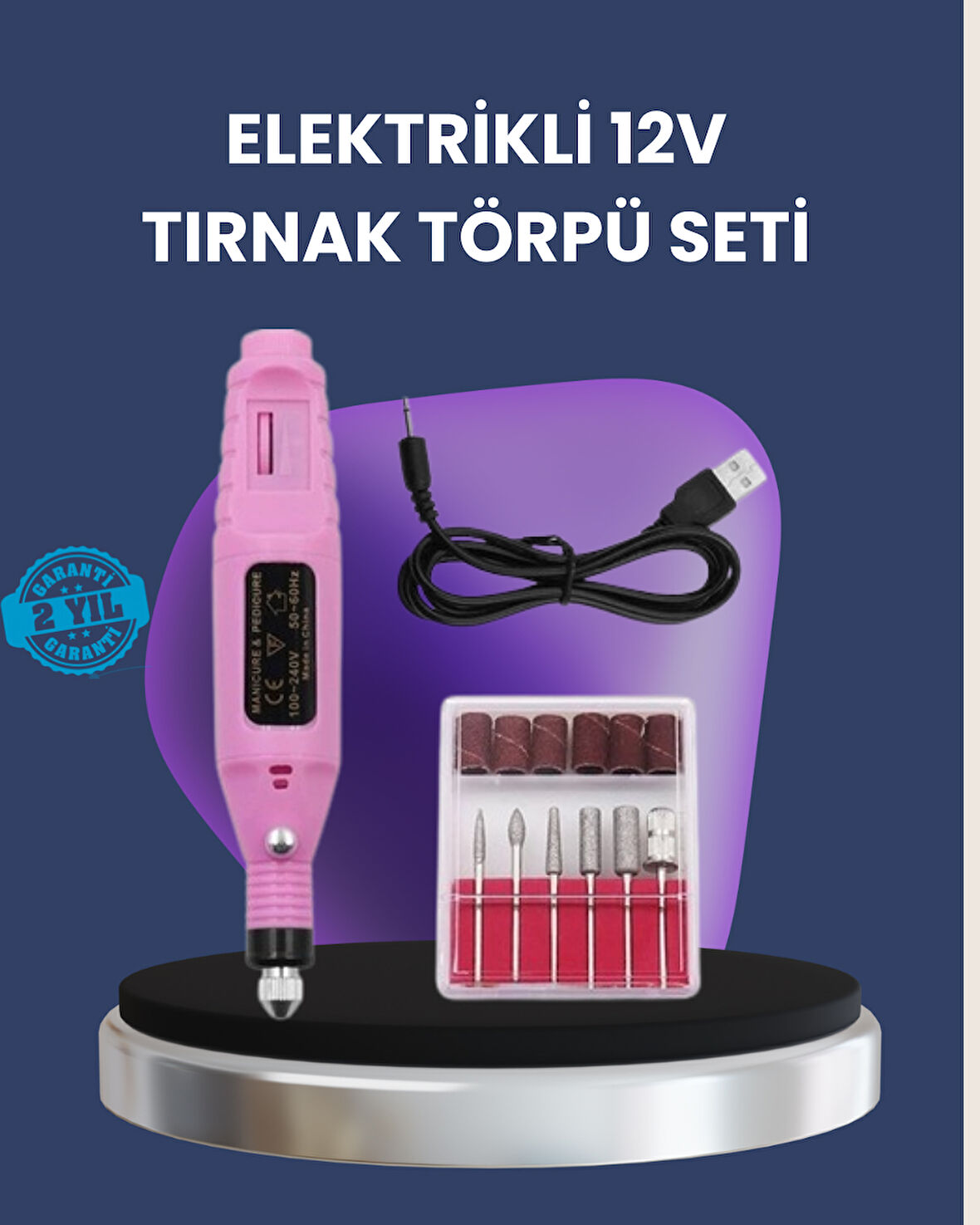 Ayarlanabilir Hızlı Tırnak Bakım Makinesi