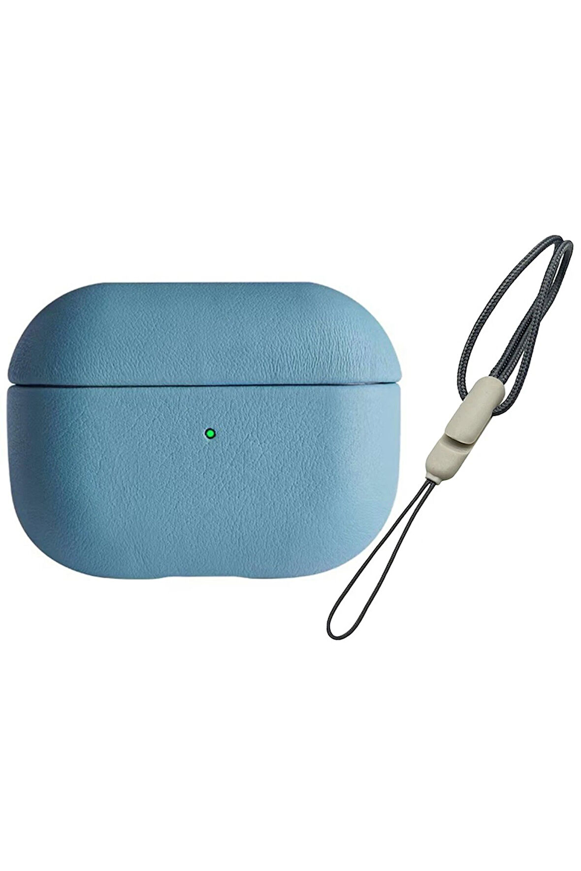 Airpods 3 (3.nesil) 405 Deri Kılıf - Sierra Blue-(5796)