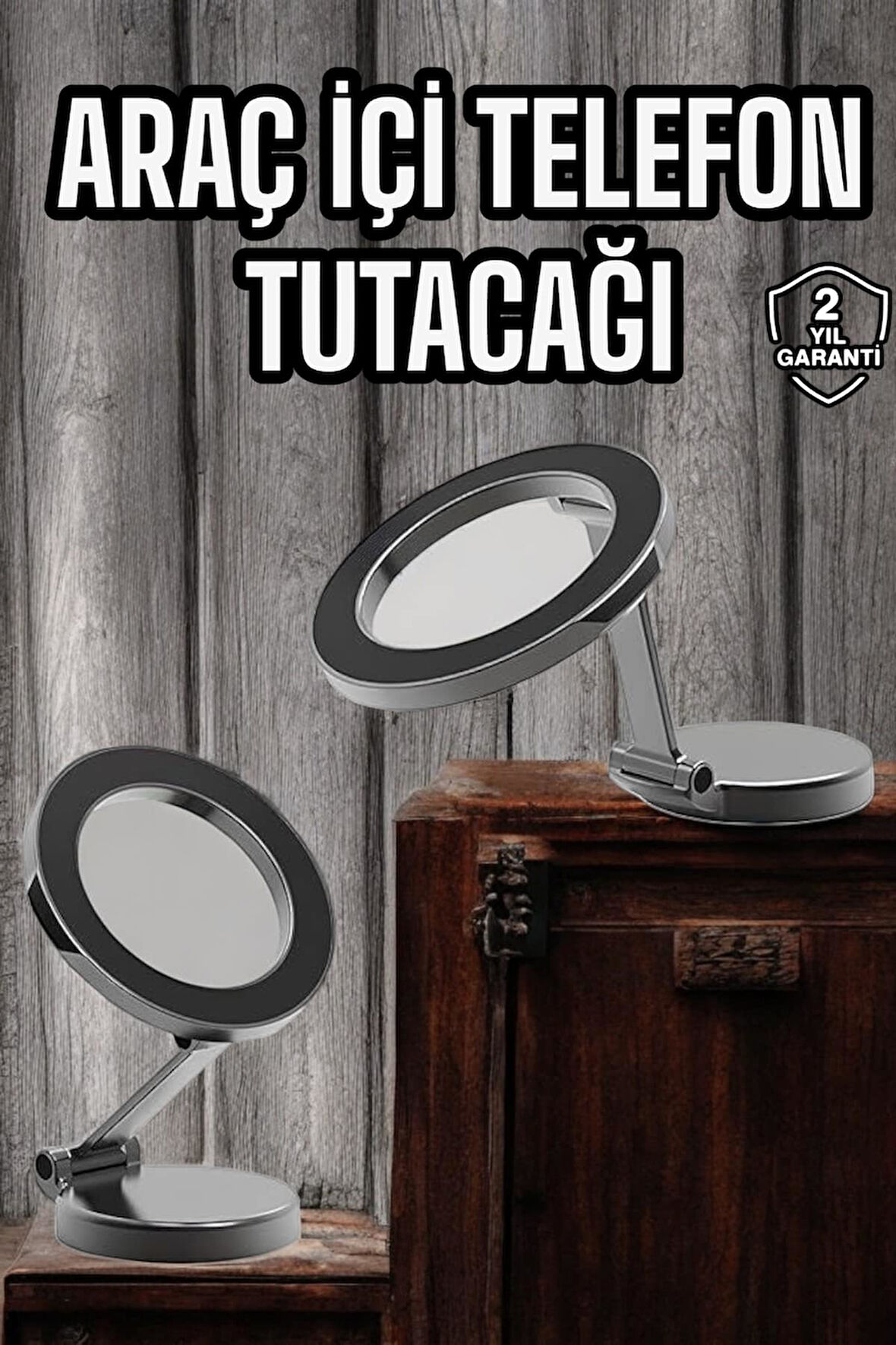 Yeni Nesil Araç İçi Mıknatıslı Telefon Tutacağı Tüm Telefonlara Uyumlu