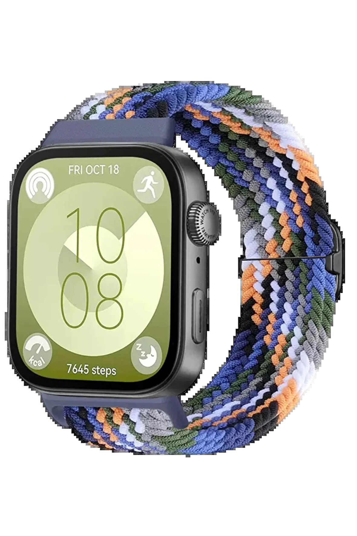 Huawei Fit 4 Star Kordon - Gökkuşağı 3-(5796)