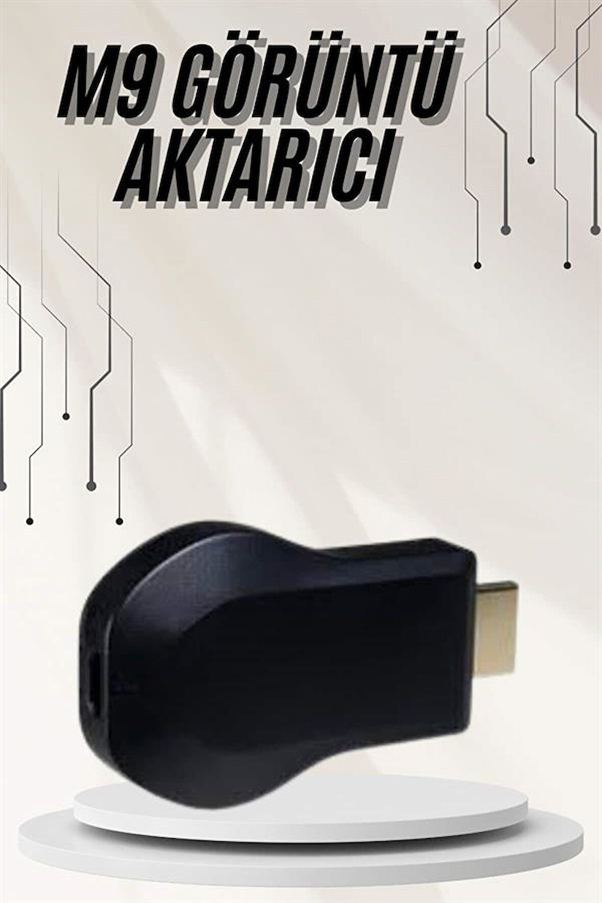 Kablosuz Hdmı Ses Ve Görüntü Aktarıcı Kolay Taşınabilir Yüksek Çözünürl