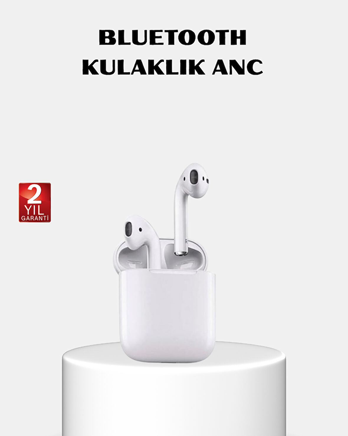 Kablosuz ANC Kulak Üstü Kulaklık – Gürültü Engelleme Mikrofonlu