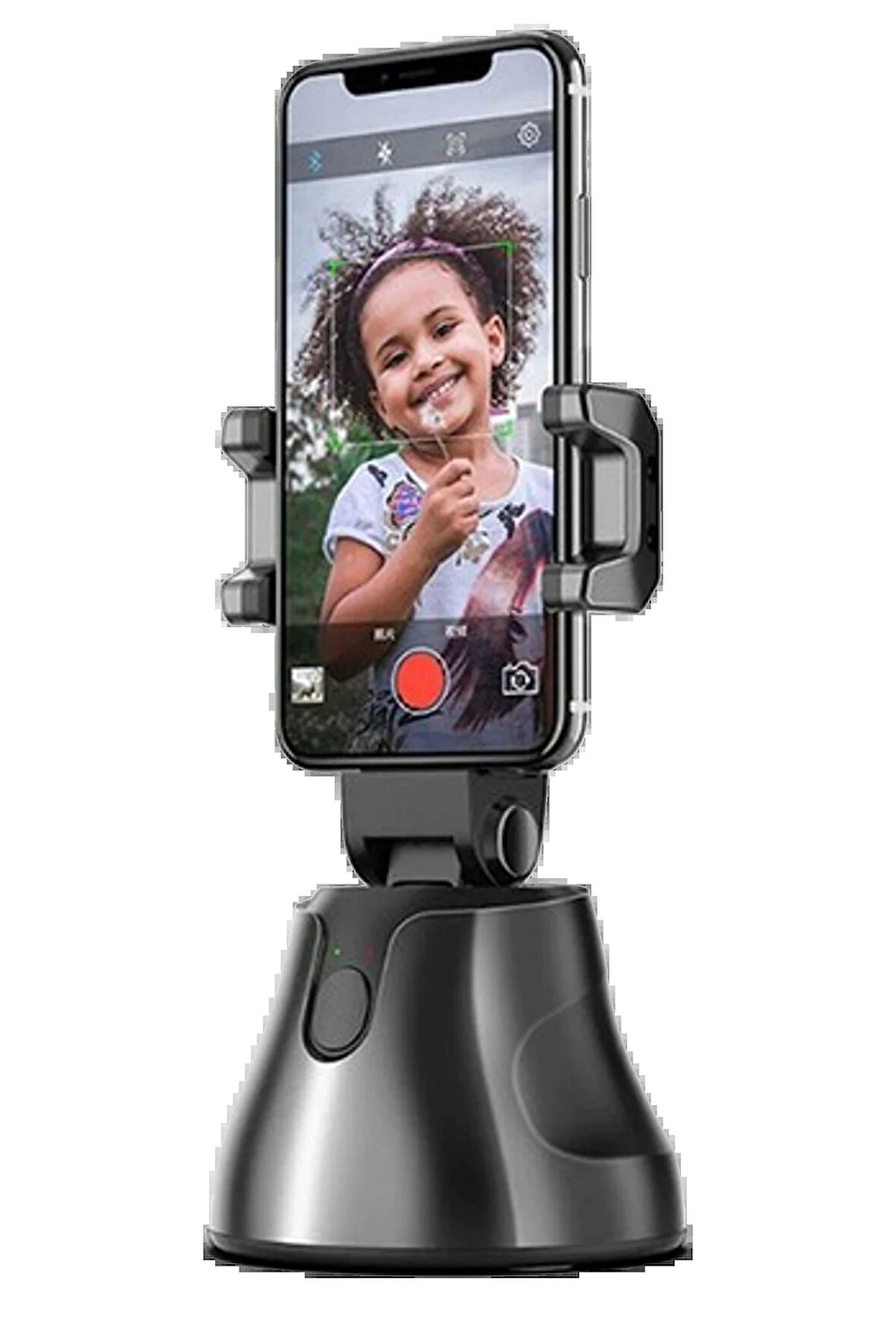 Apai Genie 360 Derece Takip Etme Özellikli Selfie Gimbal - Siyah-(5796)