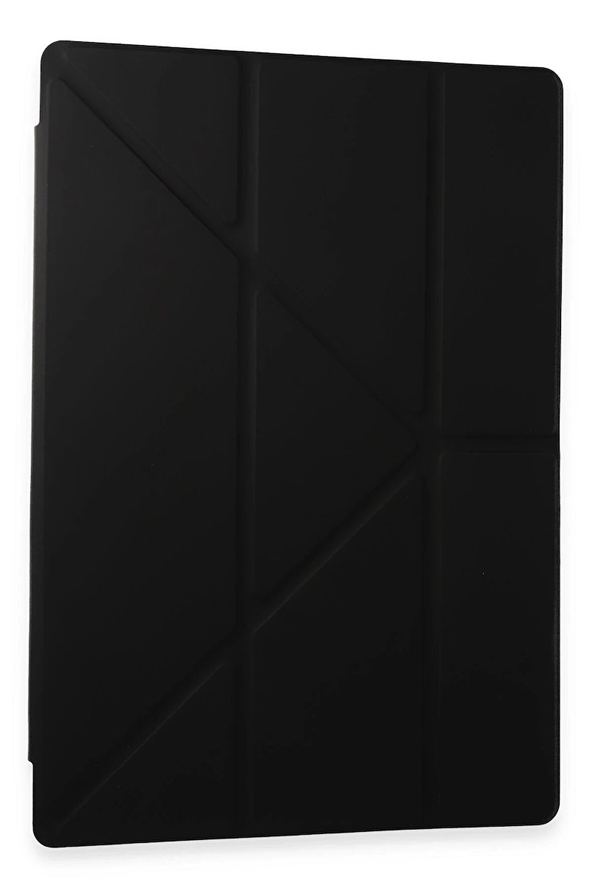 Samsung Galaxy Tab A9 Kılıf Kalemlikli Mars Tablet Kılıfı - Siyah-(5796)