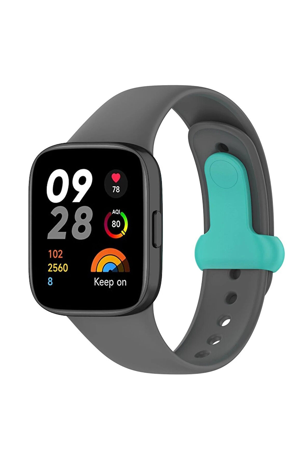 Xiaomi Redmi Watch 3 Origin Silikon Kordon - Füme-(5796)