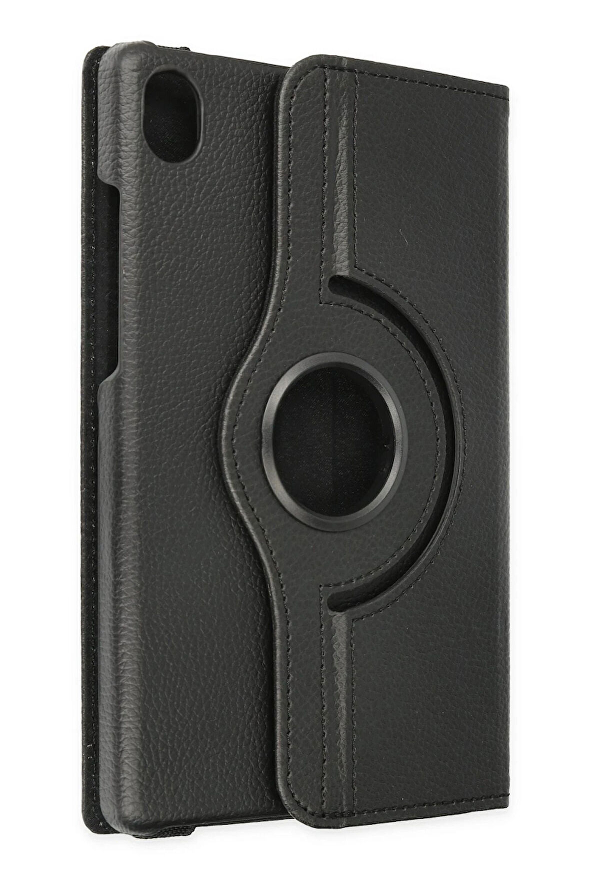 Samsung Galaxy X510 Tab S9 FE 11 Kılıf 360 Tablet Deri Kılıf - Siyah-(5796)