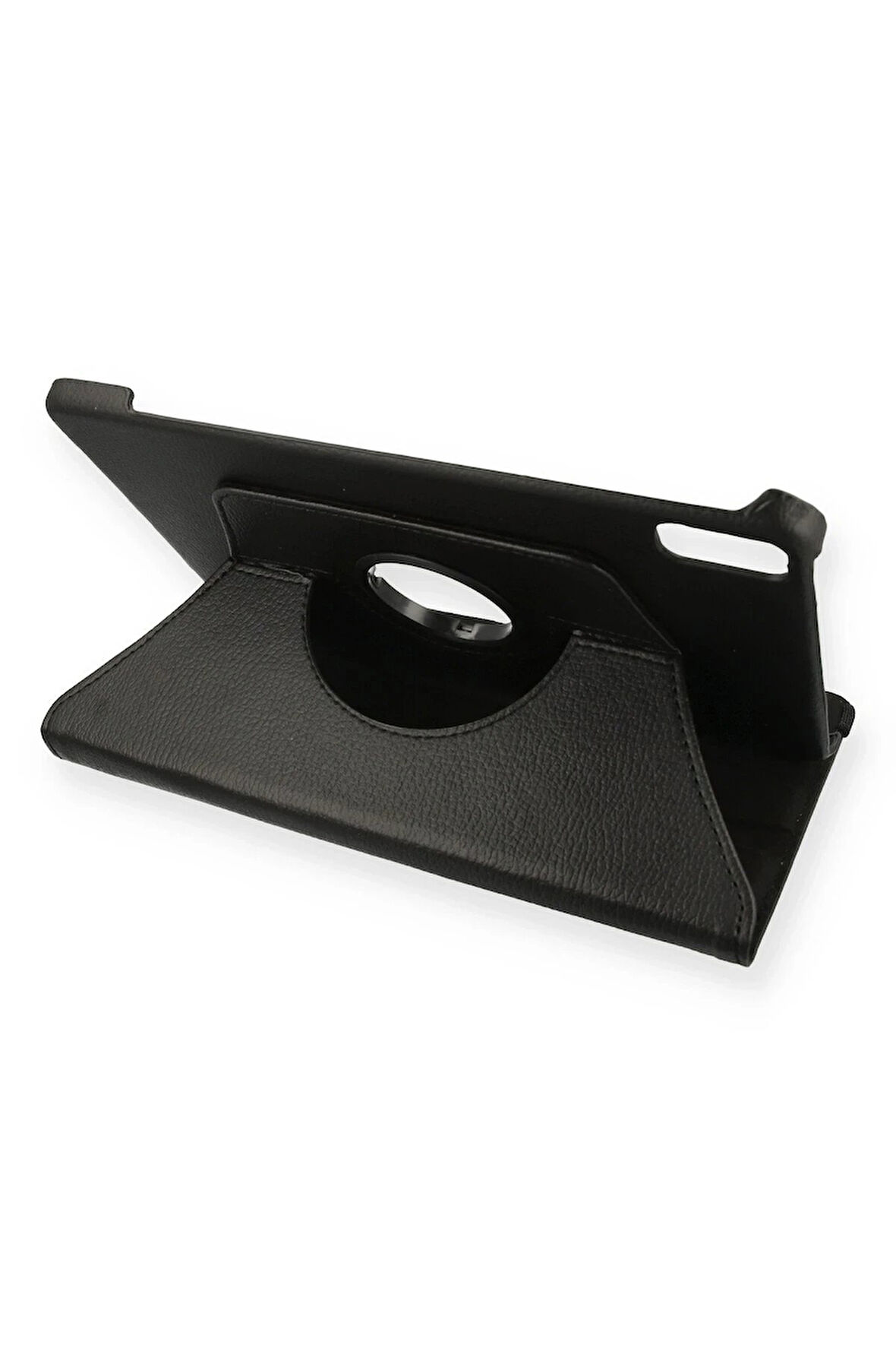 Huawei MatePad 10.4 Kılıf 360 Tablet Deri Kılıf - Siyah-(5796)