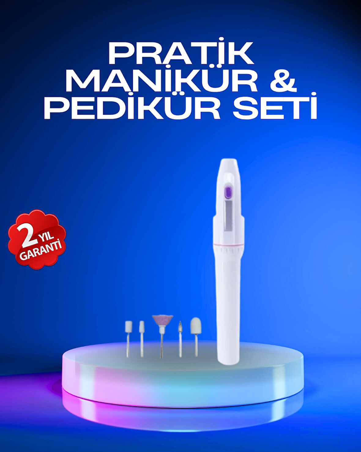 Taşınabilir Profesyonel Elektrikli Tırnak Matkap Seti – Sessiz Güçlü ve Daya