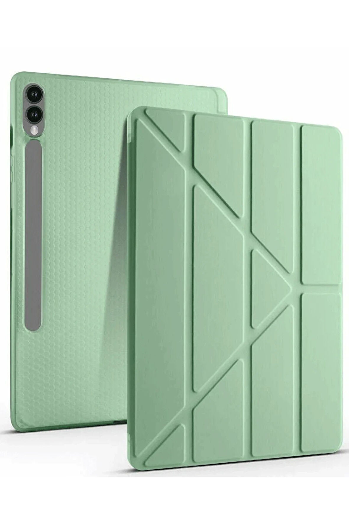 Samsung Galaxy X610 Tab S9 FE Plus 12.4 Kılıf Kalemlikli Mars Tablet Kılıfı - A