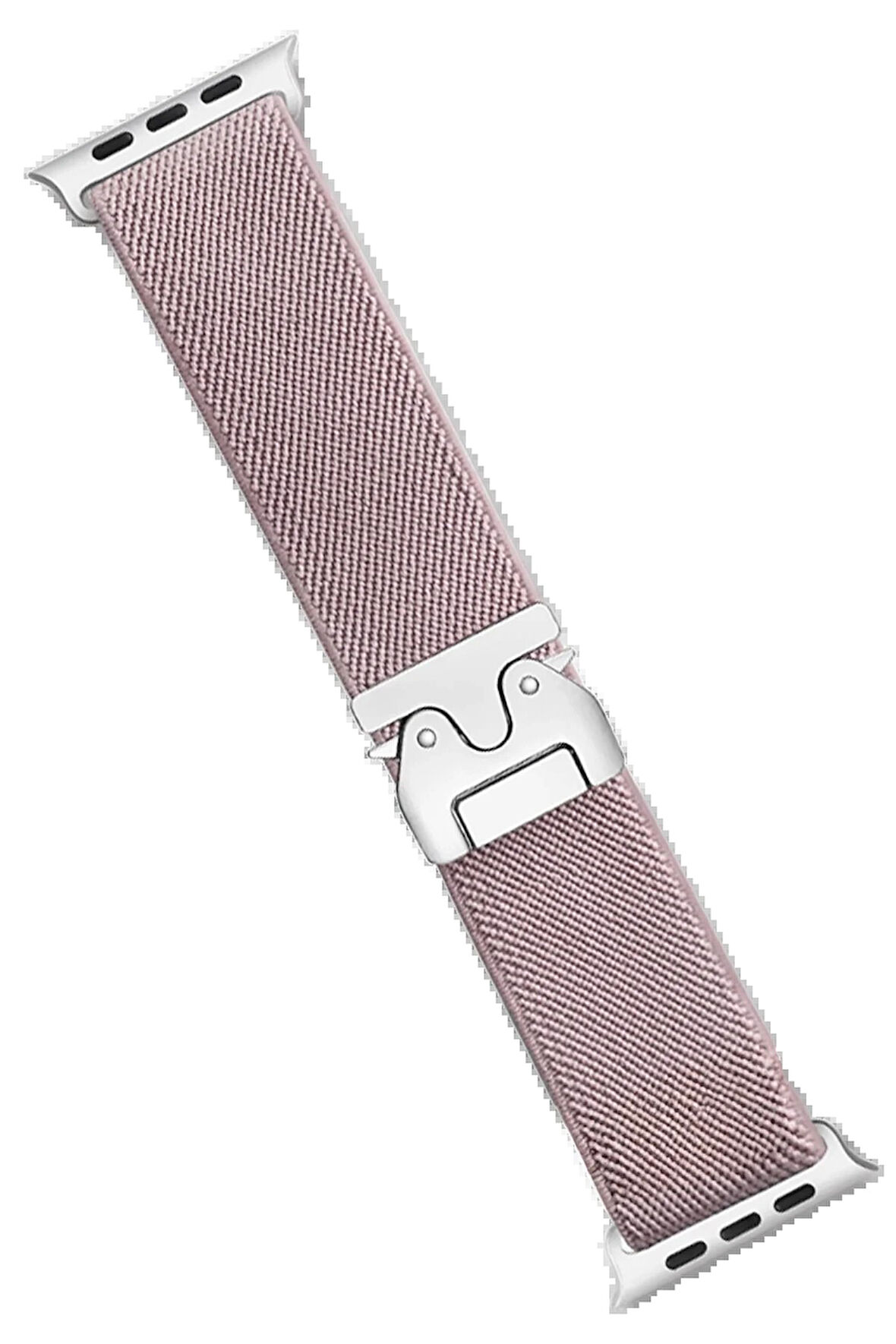 Apple Watch 42mm Forest Kumaş Kordon - Lila-(5796)