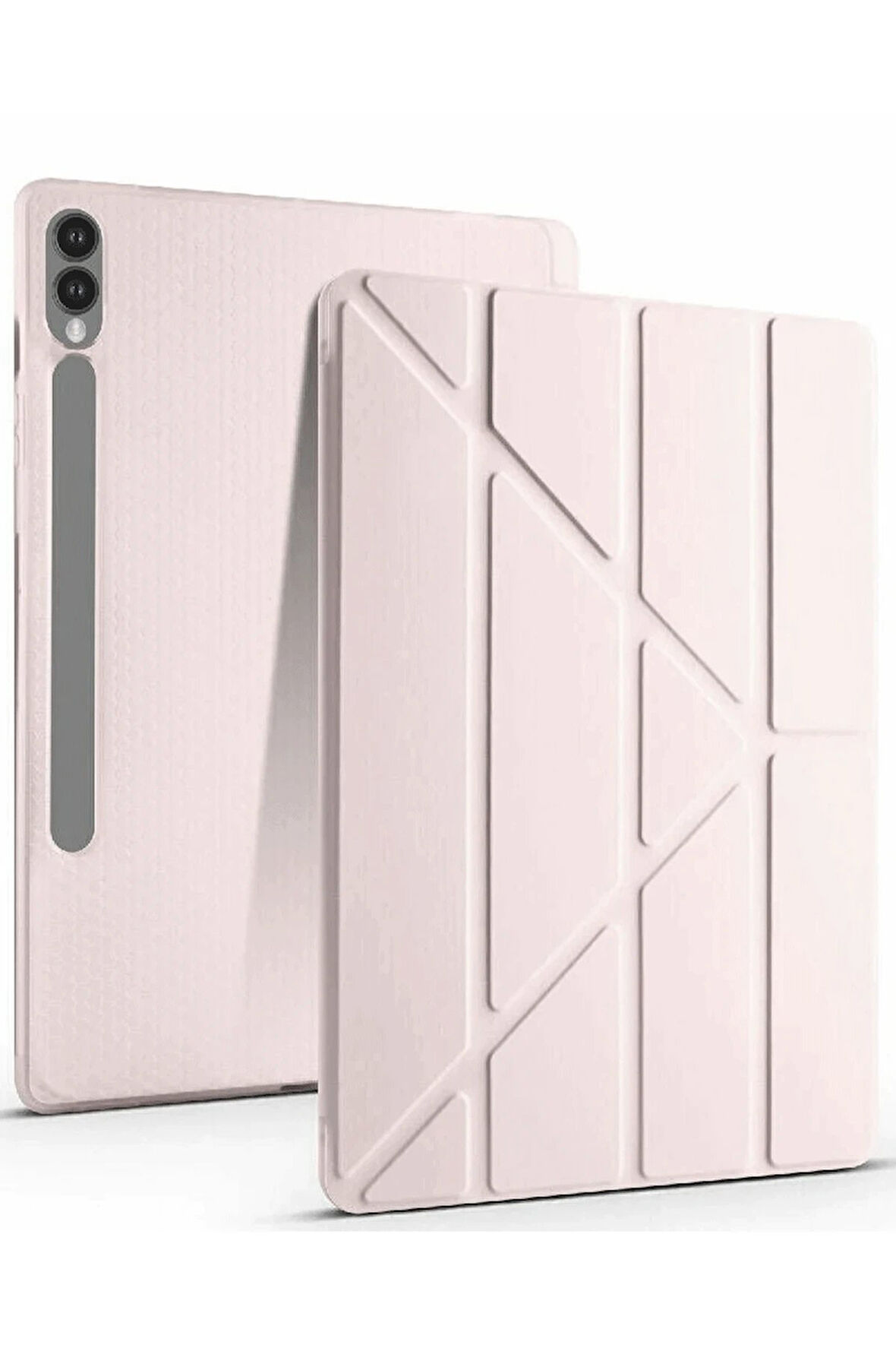 Samsung Galaxy X610 Tab S9 FE Plus 12.4 Kılıf Kalemlikli Mars Tablet Kılıfı - R