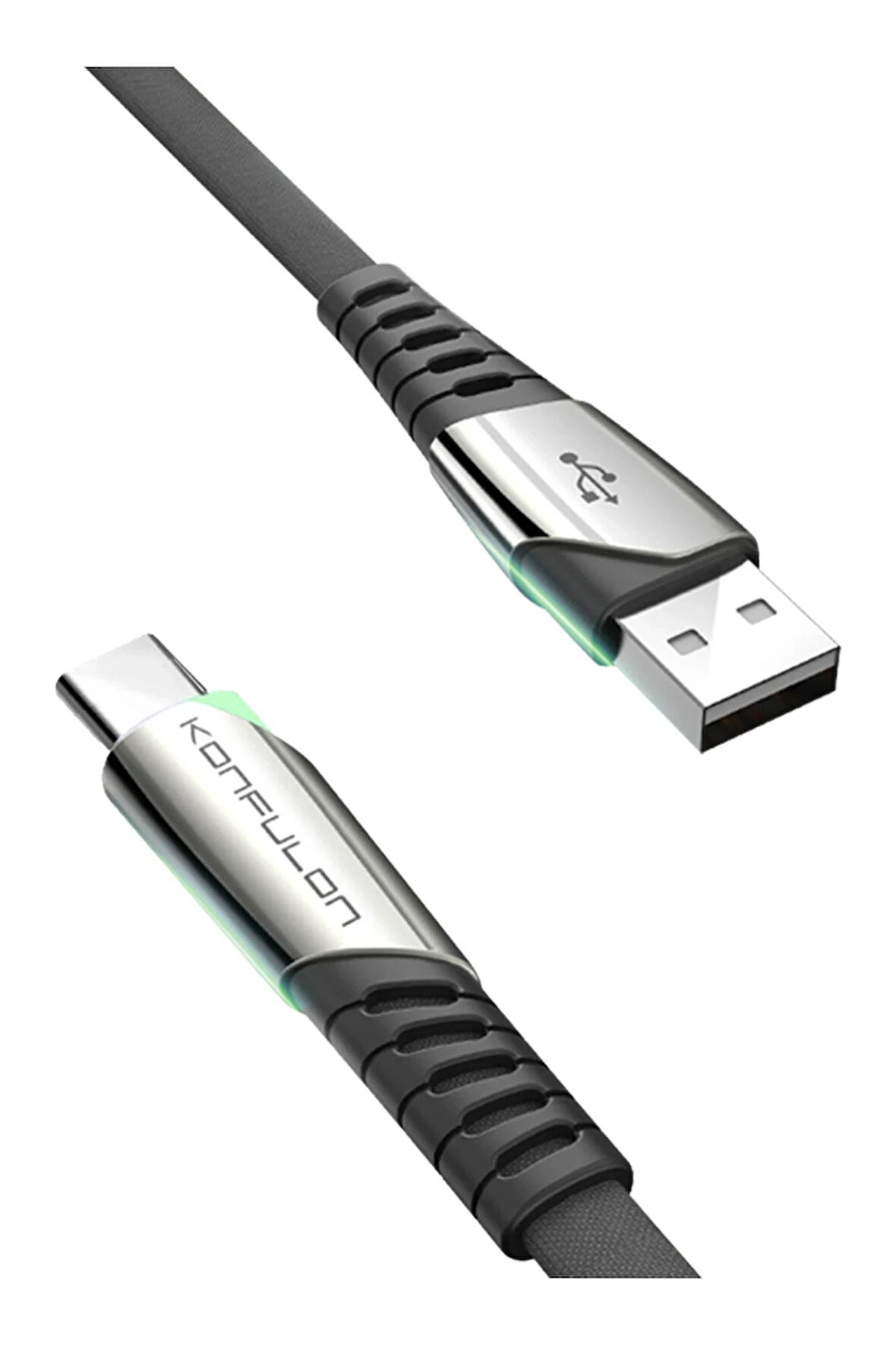 DC18 Type-C Kablo 1M 5A - Siyah-(5796)