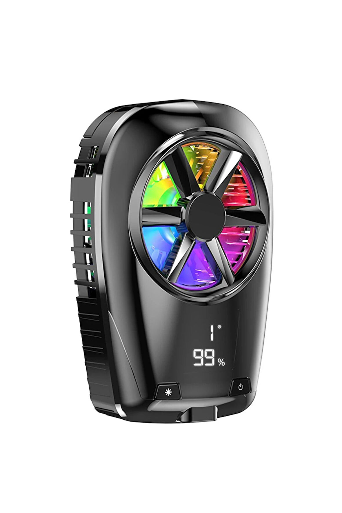 X110 Radyatör Telefon Soğutucu Fan - Siyah-(5796)