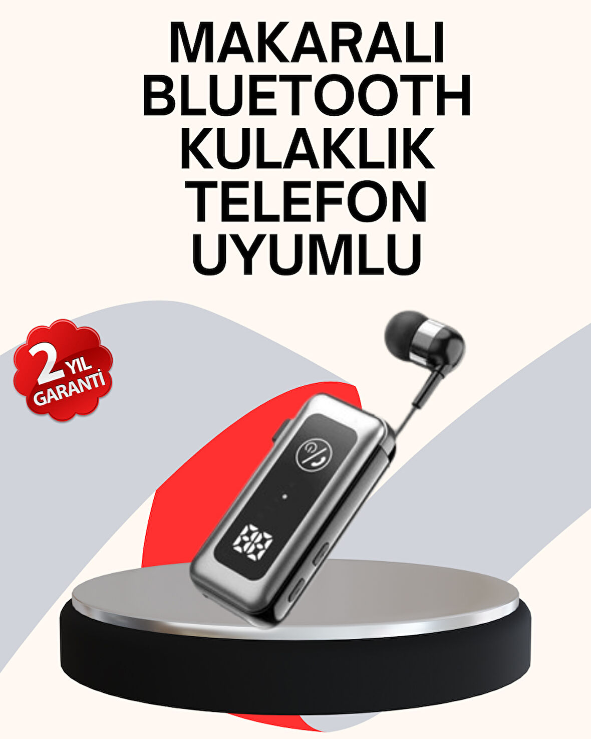 MikroSD Kartlı Titreşimli Uyarılı Bluetooth 5.2 Kulaklık