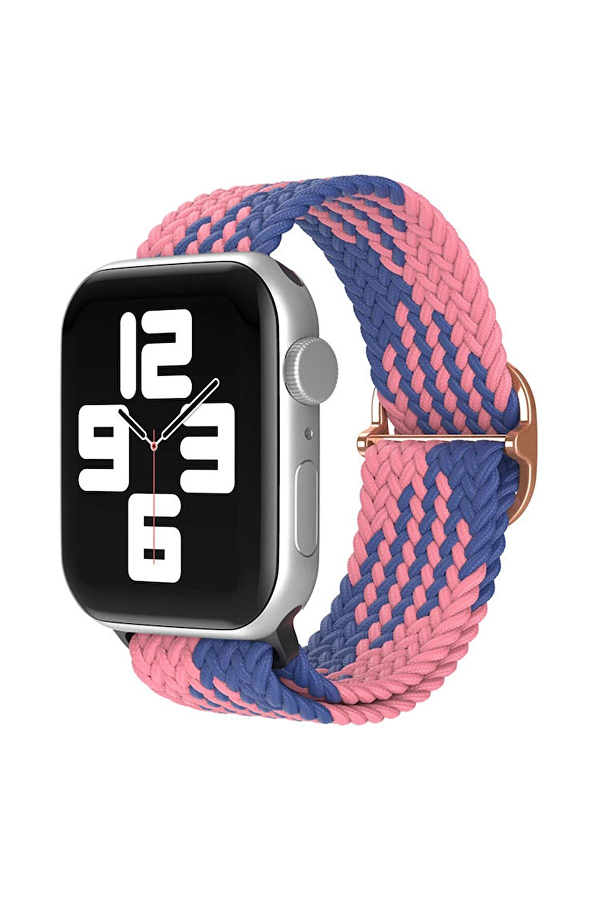 Apple Watch 38mm Star Kordon - Pembe-Mavi-(5796)