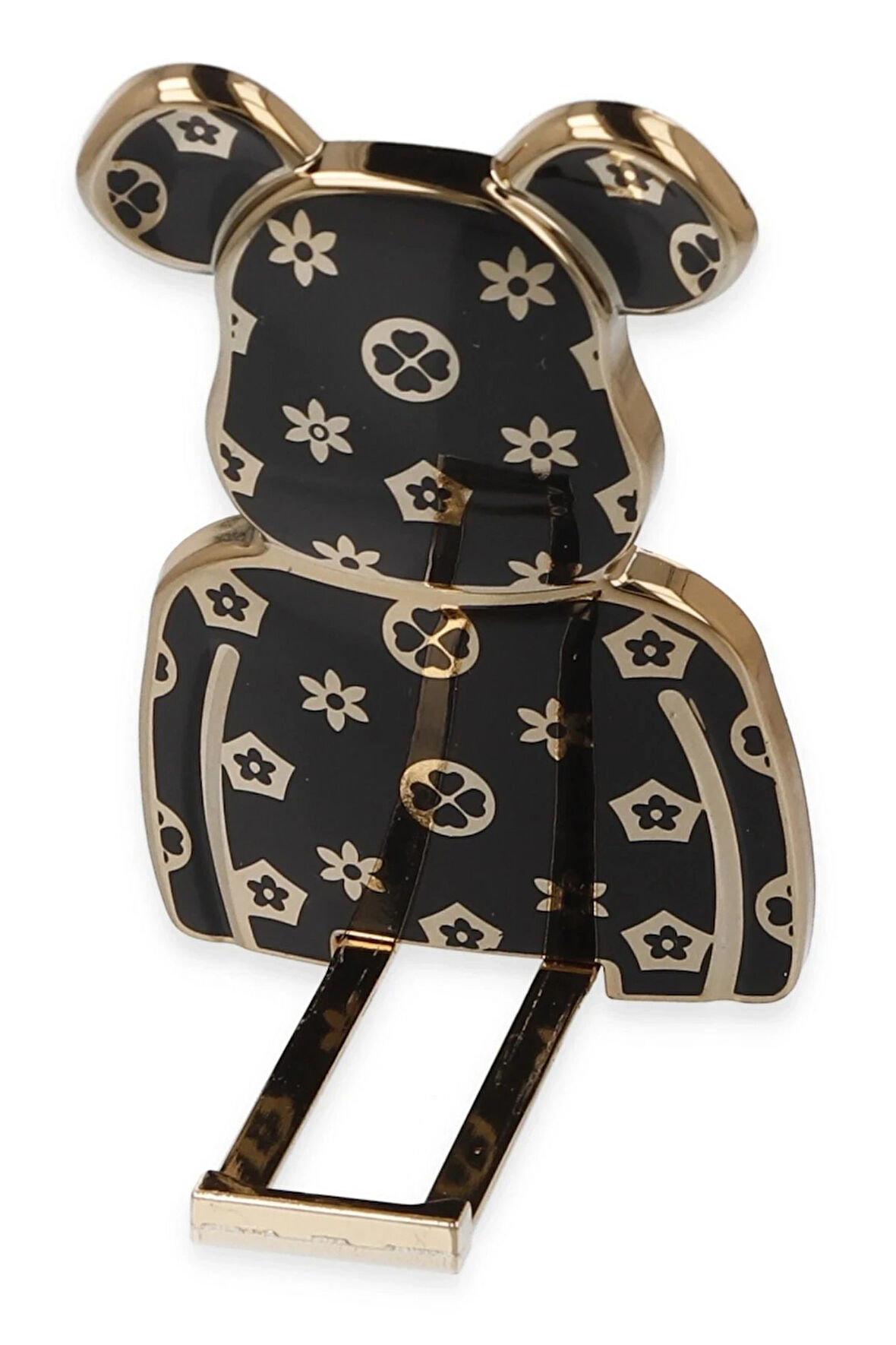 Astro Stand Ayıcık Desenli - Siyah-(5796)