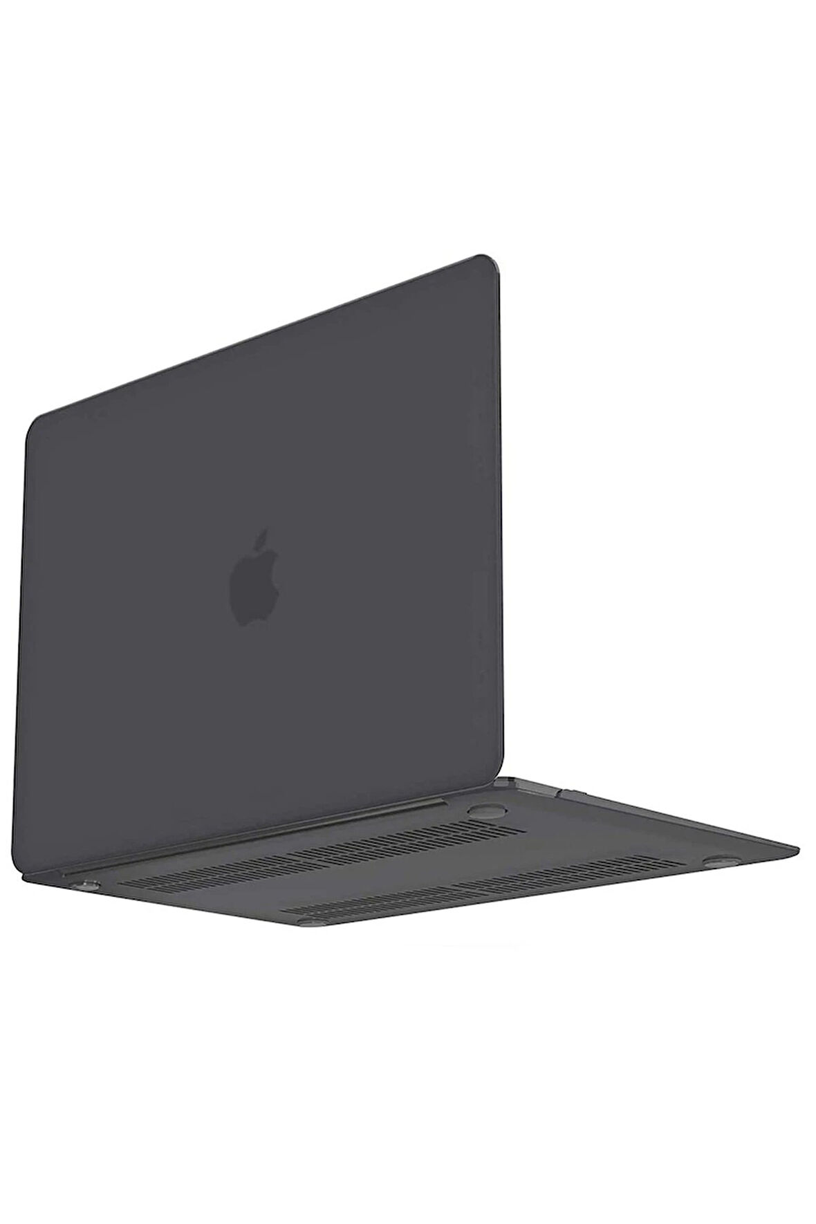Macbook Pro 13 2020 Macbook Buzlu Kapak - Füme-(5796)