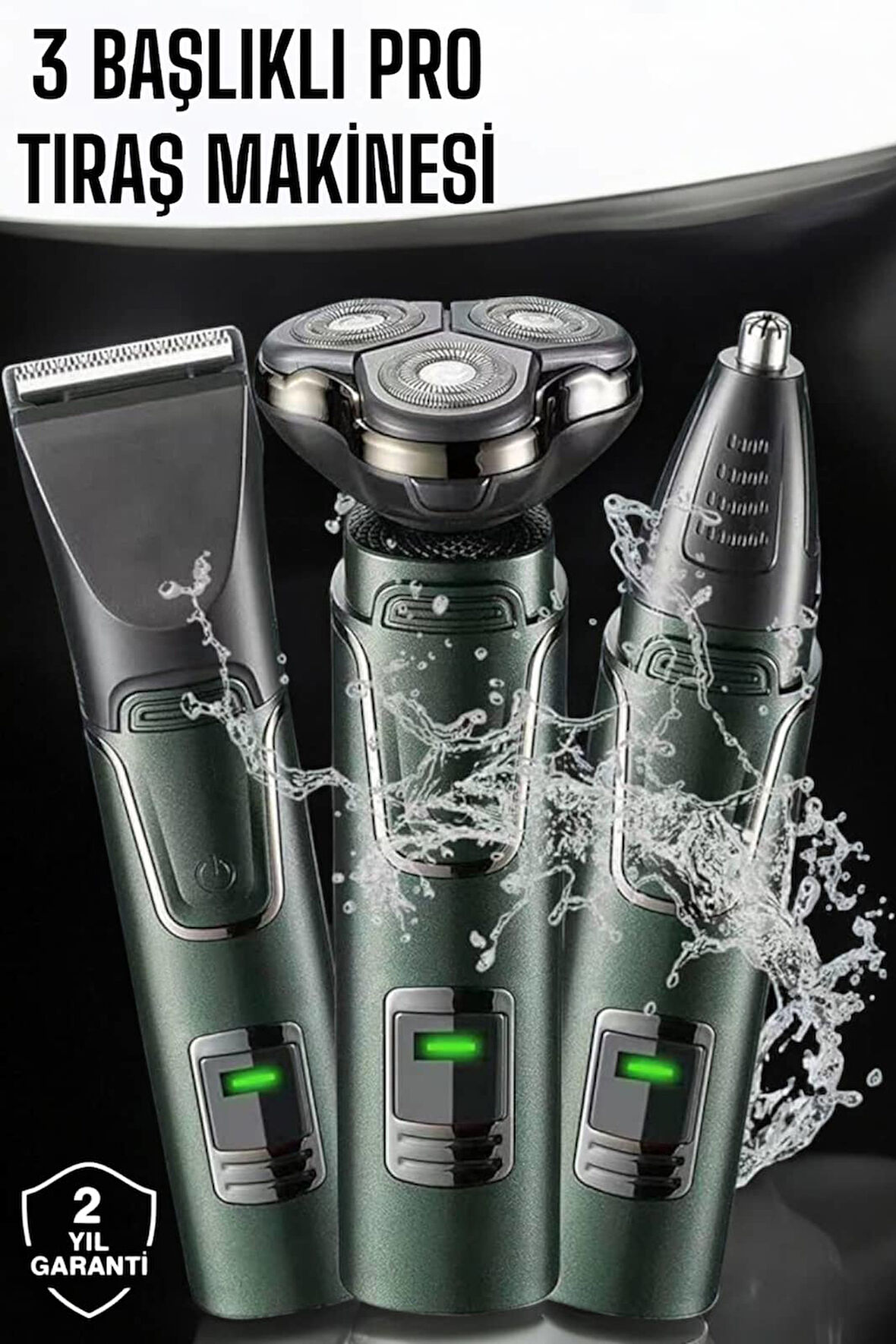 Kulak Ve Burun Başlıklı Profesyonel Tıraş Makinesi