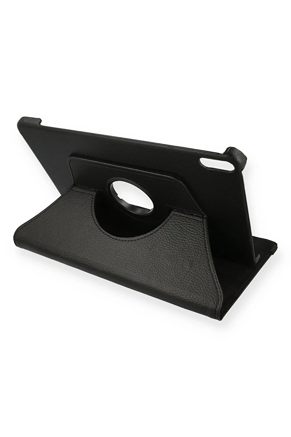 Huawei MatePad Pro 10.8 Kılıf 360 Tablet Deri Kılıf - Siyah-(5796)