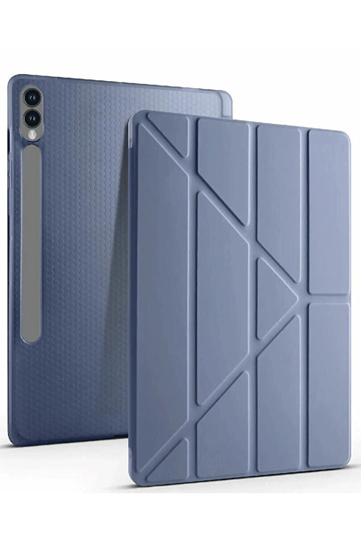 Samsung Galaxy X610 Tab S9 FE Plus 12.4 Kılıf Kalemlikli Mars Tablet Kılıfı - L