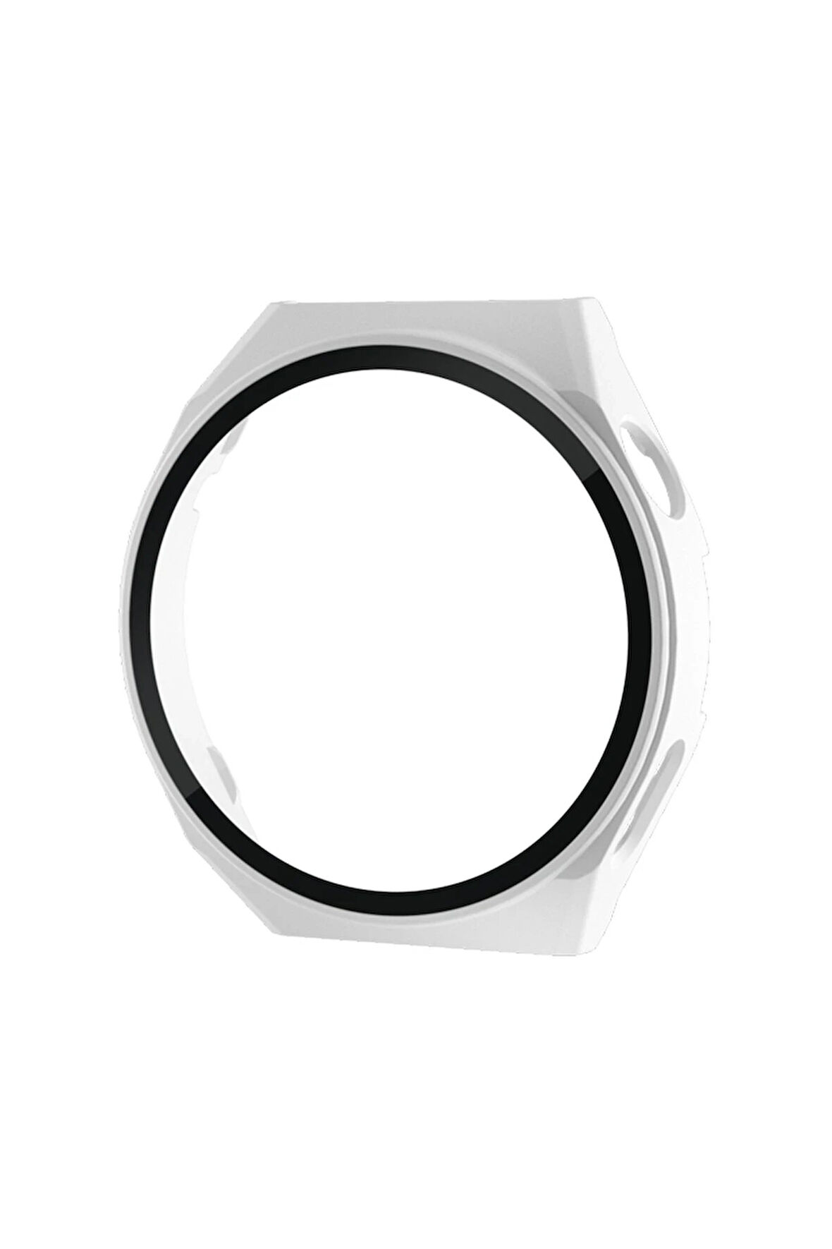 Huawei Watch GT3 Pro 43mm Dota Camlı Kasa Ekran Koruyucu - Uzay Grisi-(5796)