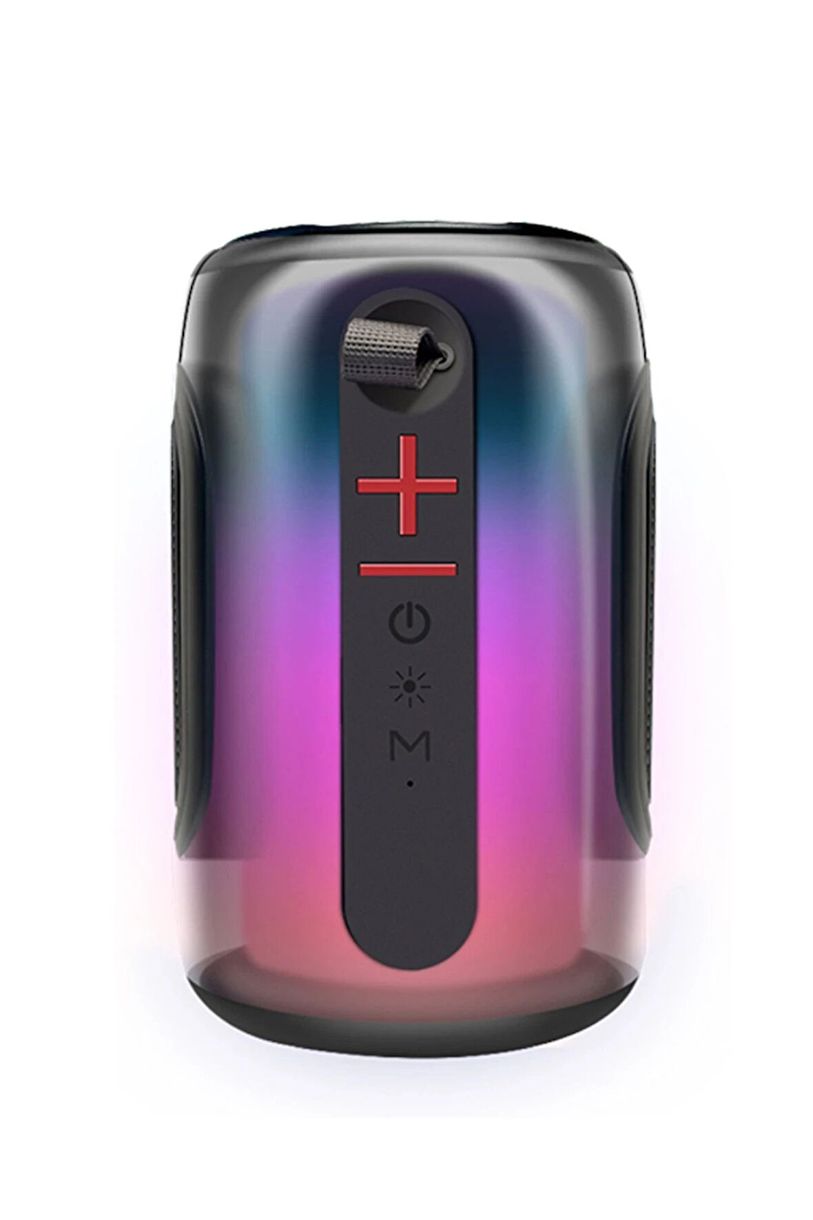 Pluse 8 RGB Kablosuz Hoparlör - Siyah-(5796)