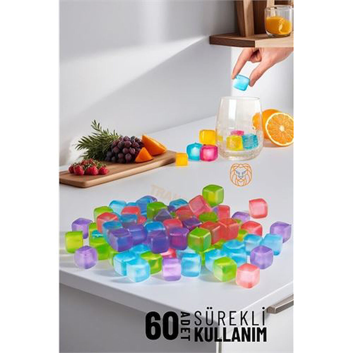 HSNET Buz Küpü Sürekli Kullanım 60 ADET Nordgröna