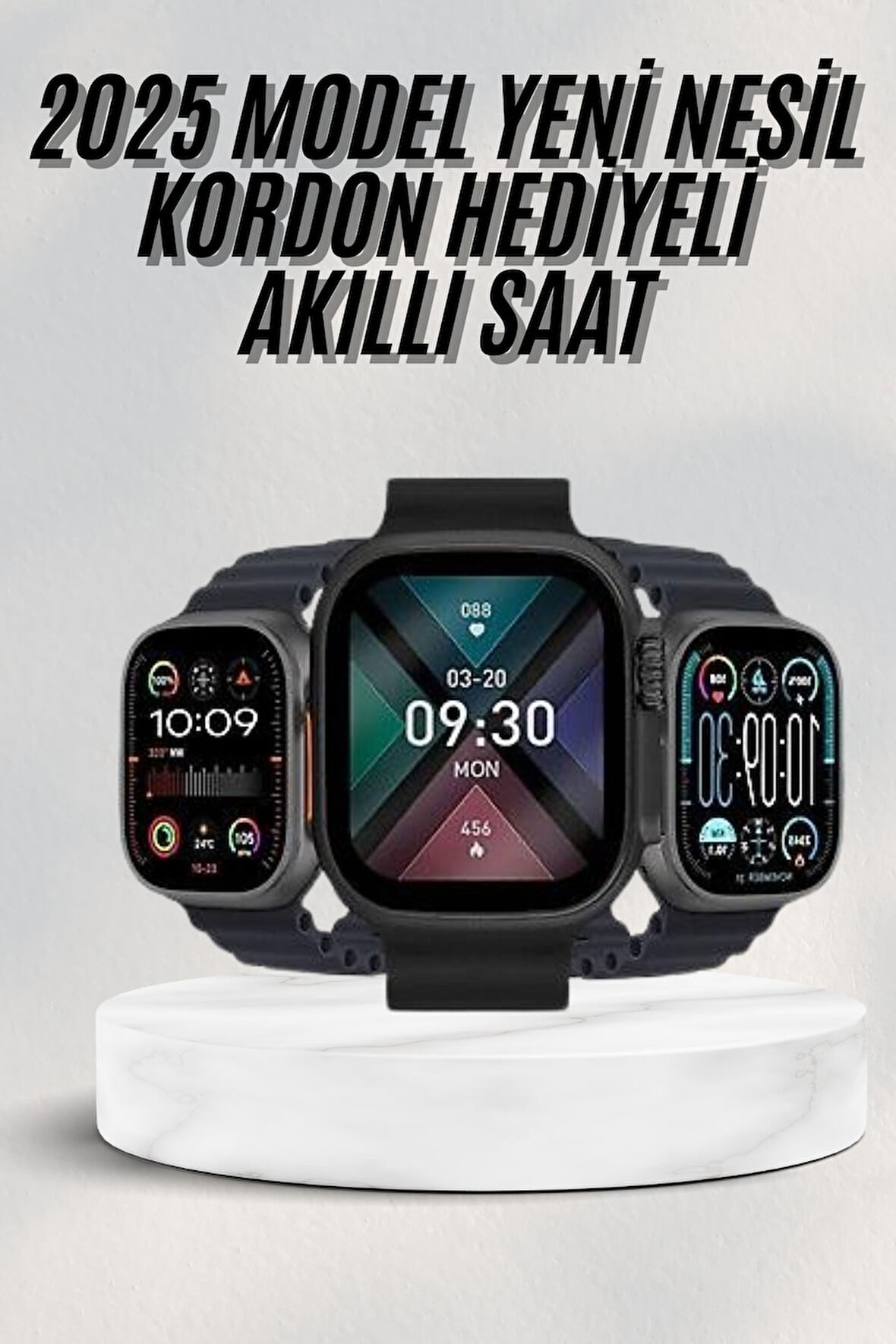 Android ve İOS Uyumlu Arama Konuşma Yapabilen Akıllı Saat