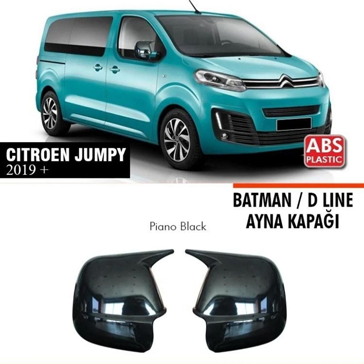 Citroen Jumpy Batman Yarasa Ayna Kapağı 2019 ve sonrası uyumlu