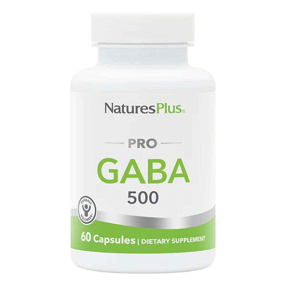 NaturesPlus PRO GABA 500 mg - 60 Caps